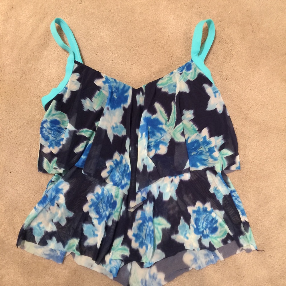 Tankini 2-Tier Swim Top